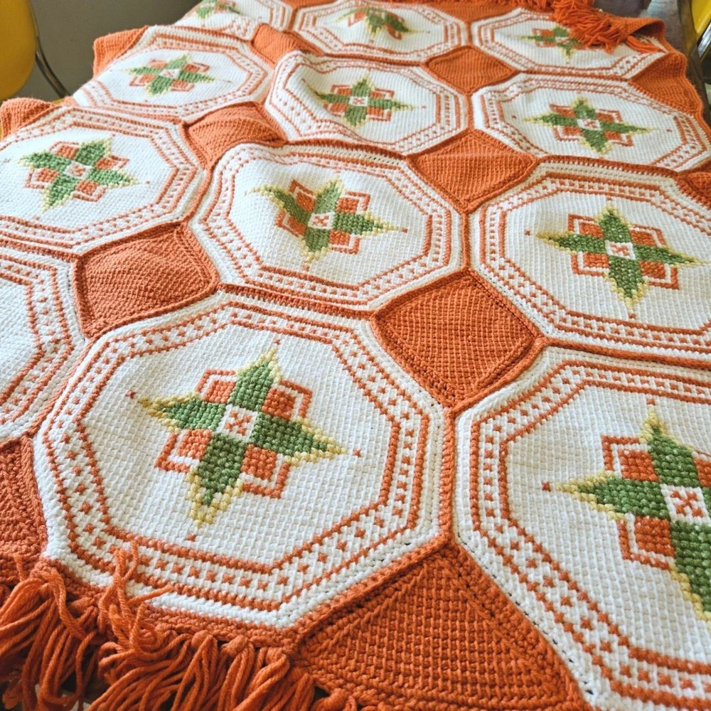 Handmade vintage crochet